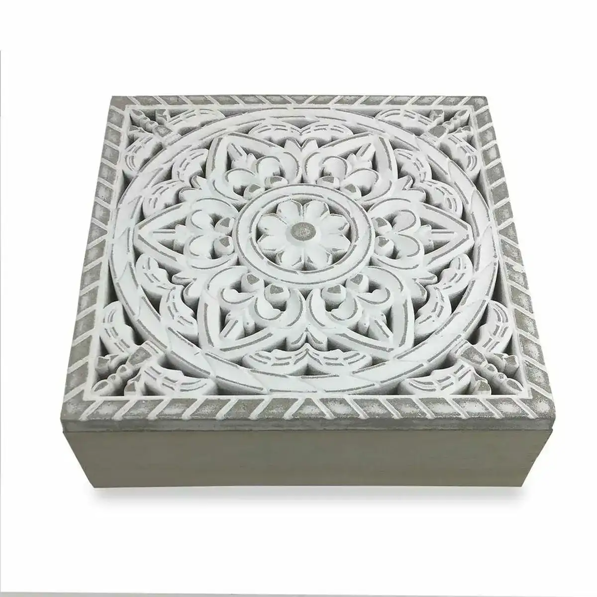 Boi te a bijoux versa mandala 22 x 7 x 22 cm bois mdf_4173. Entrez dans l'Univers de DIAYTAR COTE D'IVOIRE - Où le Choix Rencontre l'Authenticité. Explorez nos rayons virtuels et trouvez des produits qui incarnent la richesse de notre culture.