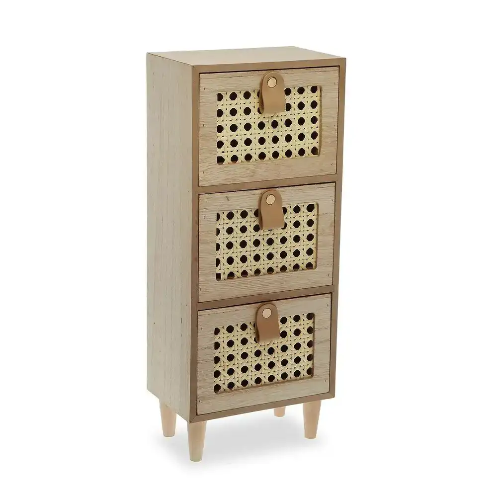 Boi te a bijoux versa marron 10 x 34 x 14 cm_9847. DIAYTAR COTE D'IVOIRE - Votre Oasis de Shopping en Ligne. Explorez notre boutique et découvrez des produits qui ajoutent une touche de magie à votre quotidien.