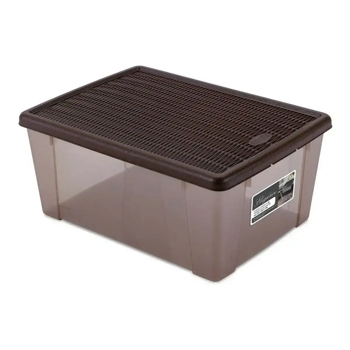 Boi te avec couvercle stefanplast 30850 29 x 17 x 39 cm plastique chocolat 15 l_7654. Bienvenue sur DIAYTAR COTE D'IVOIRE - Où le Shopping est une Affaire Personnelle. Découvrez notre sélection et choisissez des produits qui reflètent votre unicité et votre individualité.
