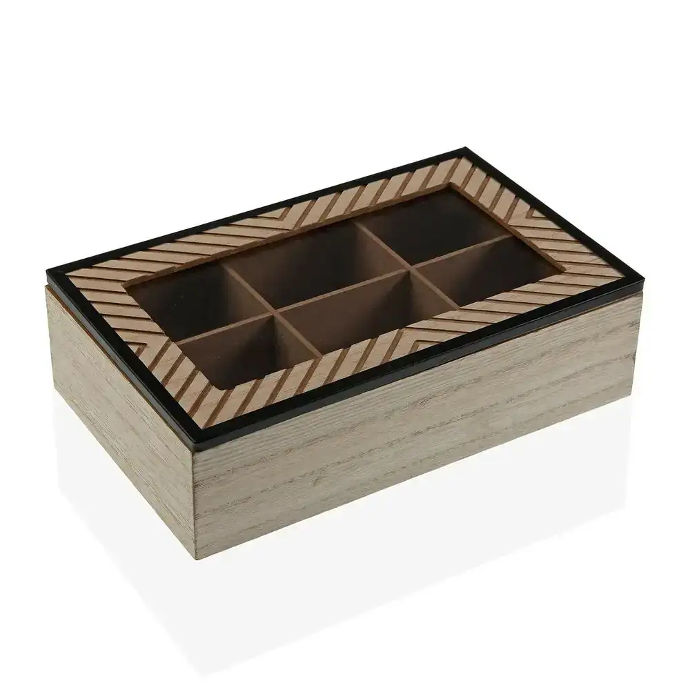 Boi te de corative versa cohen wood minimalist mdf wood 17 x 7 x 24 cm_6294. DIAYTAR COTE D'IVOIRE - Où Choisir Devient un Plaisir. Découvrez notre boutique en ligne et choisissez parmi une variété de produits qui satisferont tous vos besoins.
