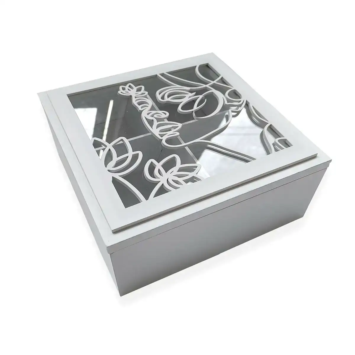 Boi te de corative versa mdf bois 20 x 8 x 20 cm_1556. Bienvenue chez DIAYTAR COTE D'IVOIRE - Votre Destination Shopping Complète! Découvrez une boutique en ligne généraliste au Côte d'Ivoire offrant une vaste gamme de produits, allant des vêtements aux gadgets électroniques, en passant par l'artisanat local.