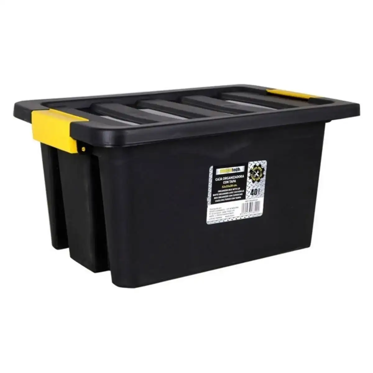 Boi te de rangement avec couvercle brico 40 l noir_3310. Bienvenue sur DIAYTAR COTE D'IVOIRE - Votre Source de Trouvailles Uniques. Explorez nos rayons virtuels pour dénicher des trésors que vous ne trouverez nulle part ailleurs, allant des trésors artisanaux aux articles tendance.