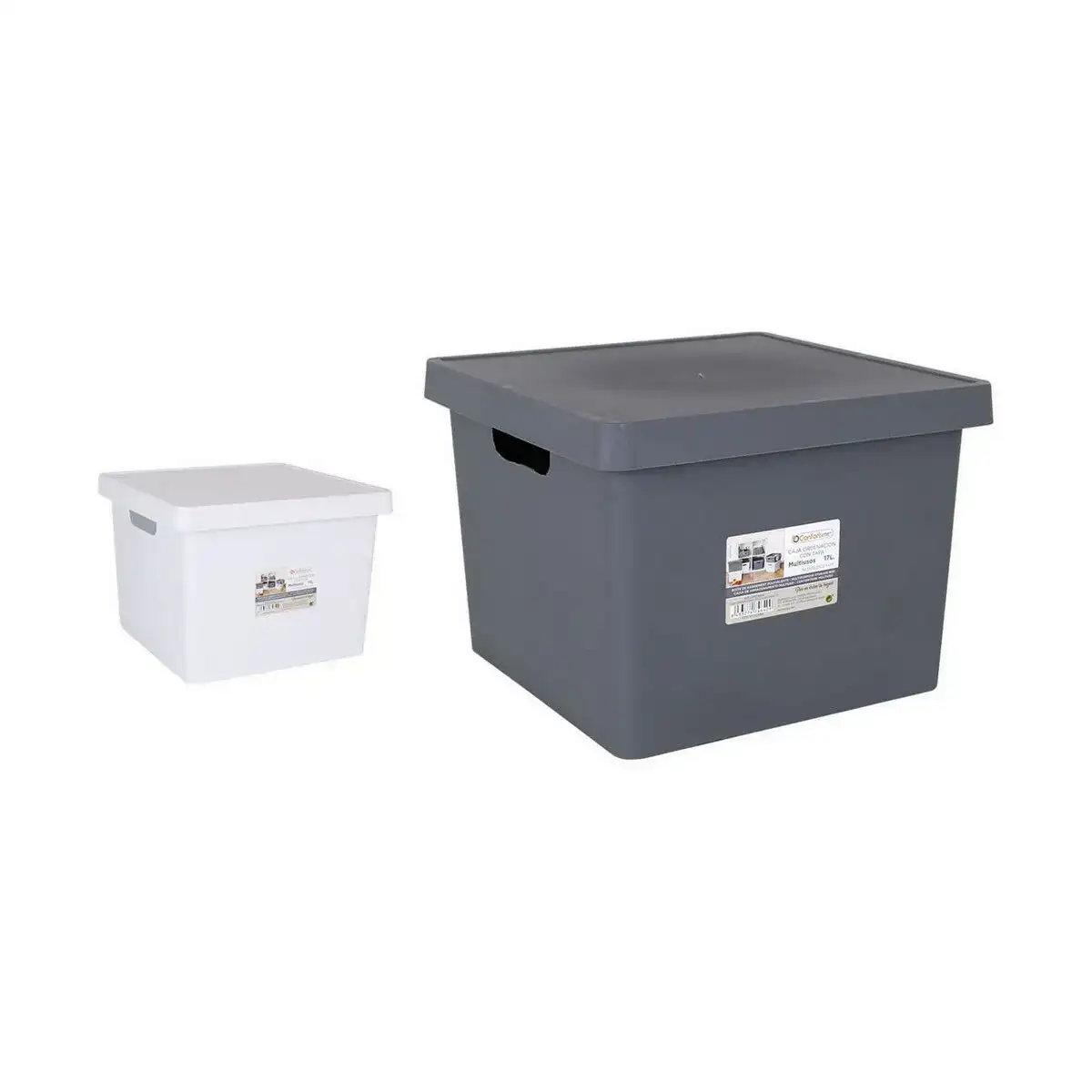Boi te de rangement avec couvercle confortime carre 17 l avec couvercle_3148. DIAYTAR COTE D'IVOIRE - Là où la Diversité Rencontre la Qualité. Parcourez notre gamme complète et trouvez des produits qui incarnent la richesse et l'unicité du Côte d'Ivoire.