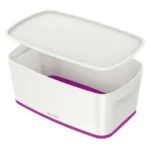Boi te de rangement avec couvercle leitz mybox wow blanc violet abs 31 8 x 12 8 x 19 1 cm_5141. Bienvenue sur DIAYTAR COTE D'IVOIRE - Où le Shopping est une Affaire Personnelle. Découvrez notre sélection et choisissez des produits qui reflètent votre unicité et votre individualité.