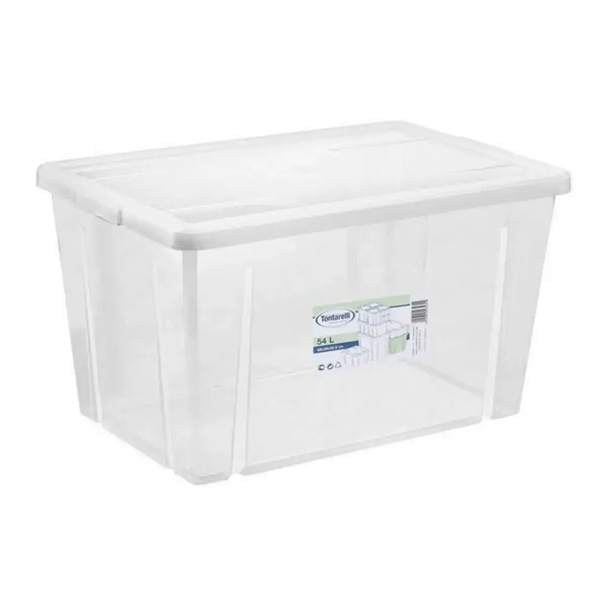 Boi te de rangement avec couvercle tontarelli 54 l transparent 59 x 39 x 33 cm_1120. DIAYTAR COTE D'IVOIRE - Où Chaque Détail Compte. Parcourez nos produits soigneusement sélectionnés et choisissez des articles qui correspondent à votre style et à vos valeurs.
