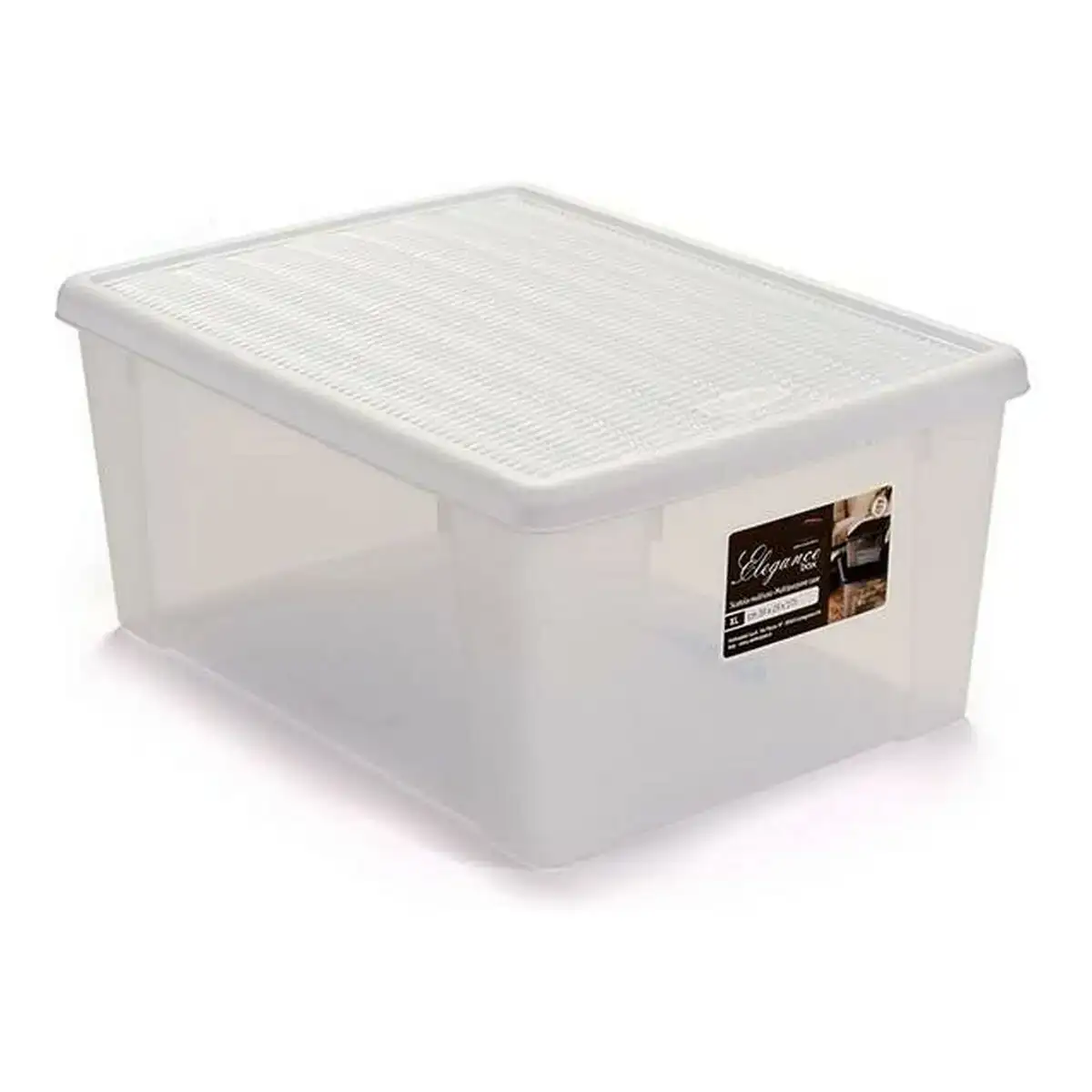 Boi te de rangement stefanplast elegance blanc 15 l 29 x 17 x 39 cm plastique_3114. DIAYTAR COTE D'IVOIRE - Où Chaque Détail Fait la Différence. Parcourez notre sélection soignée et choisissez des articles qui rehaussent votre quotidien, du fonctionnel à l'esthétique.