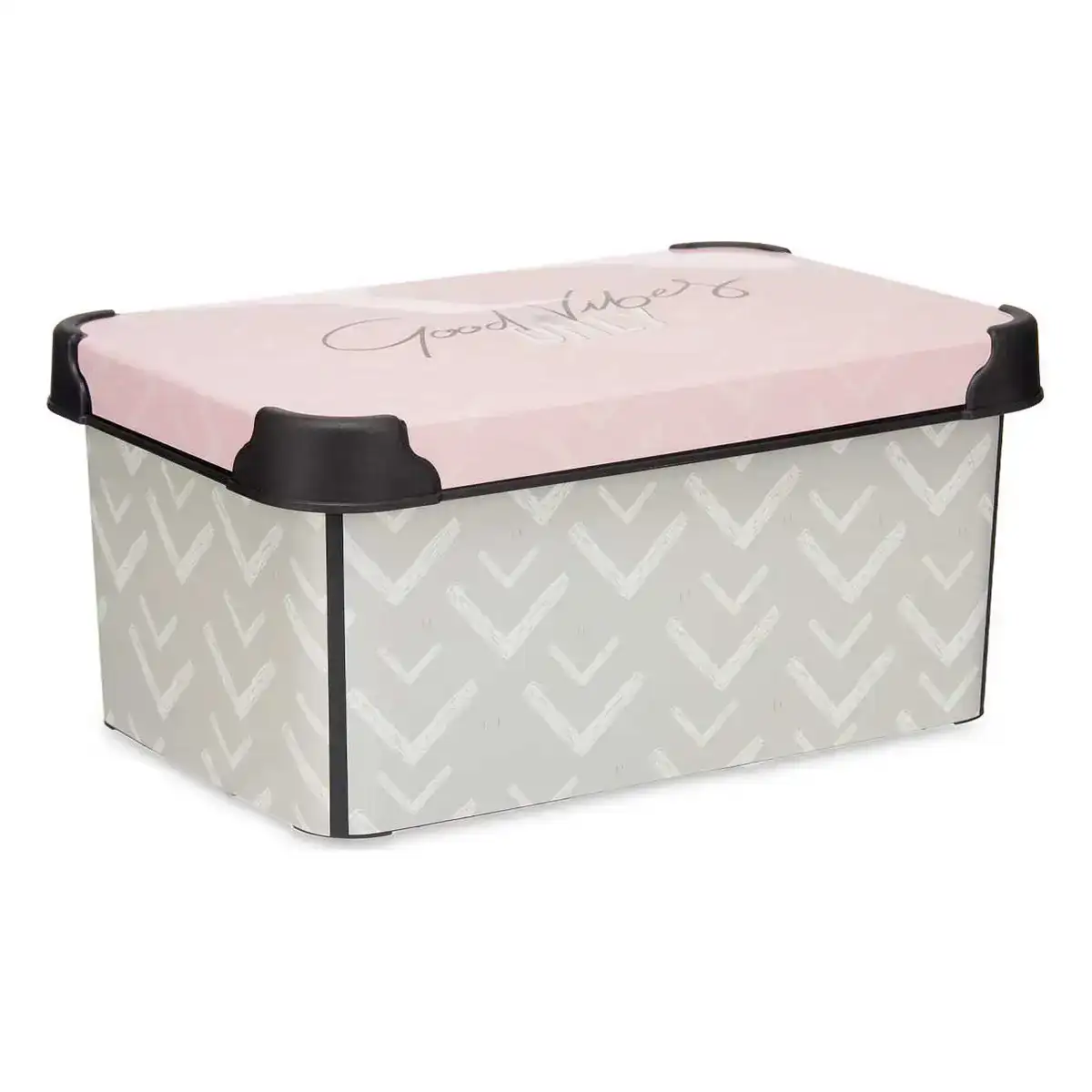 Boi te de rangement vibes plastique 5 l 19 x 13 5 x 29 5 cm_9193. DIAYTAR COTE D'IVOIRE - L'Art du Shopping Distinctif. Naviguez à travers notre gamme soigneusement sélectionnée et choisissez des produits qui définissent votre mode de vie.