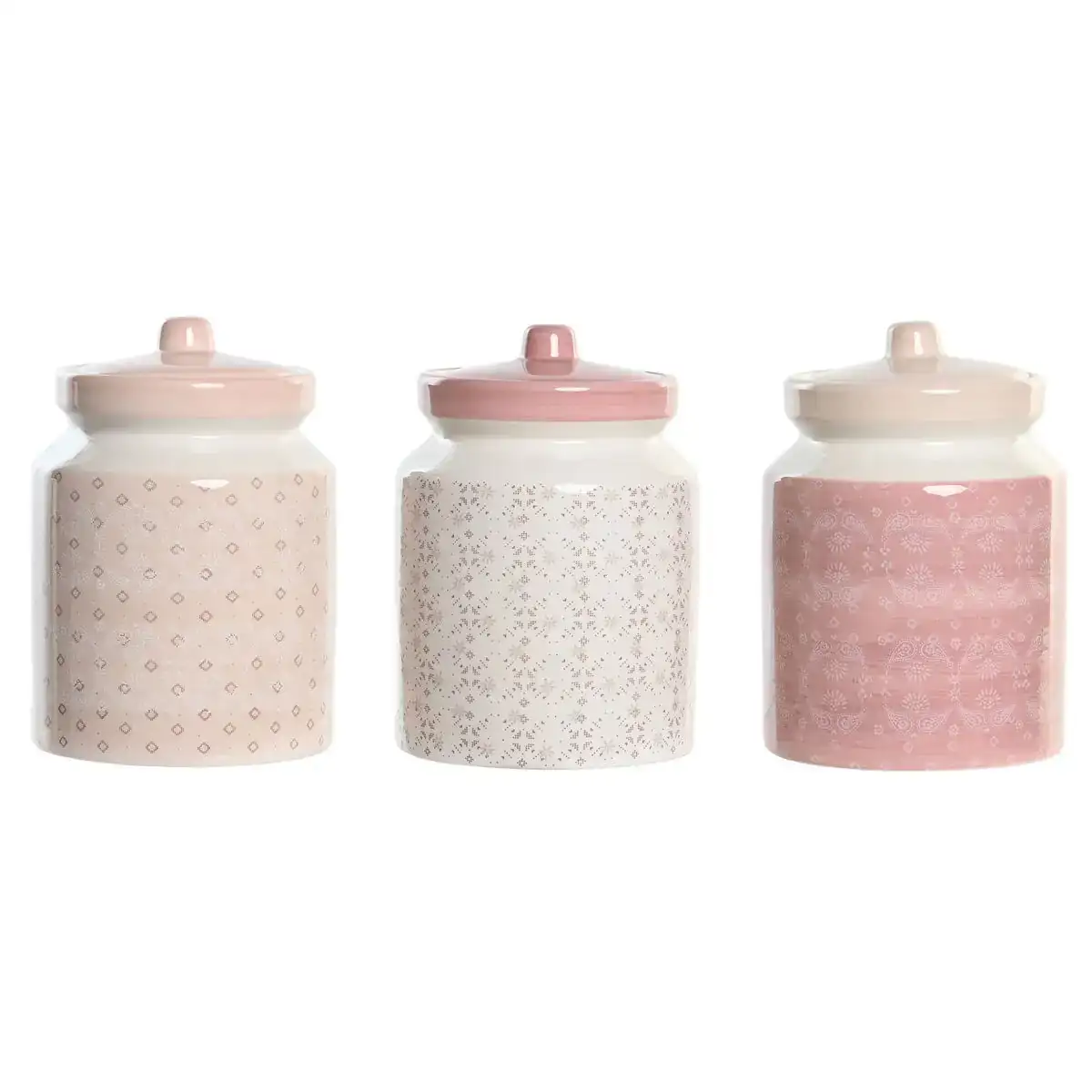 Boi te dkd home decor 12 x 12 x 16 cm rose blanc dolomite 3 unite s_2189. Bienvenue chez DIAYTAR COTE D'IVOIRE - Où Chaque Produit a son Histoire. Plongez dans notre sélection diversifiée et découvrez des articles qui racontent le riche patrimoine sénégalais.