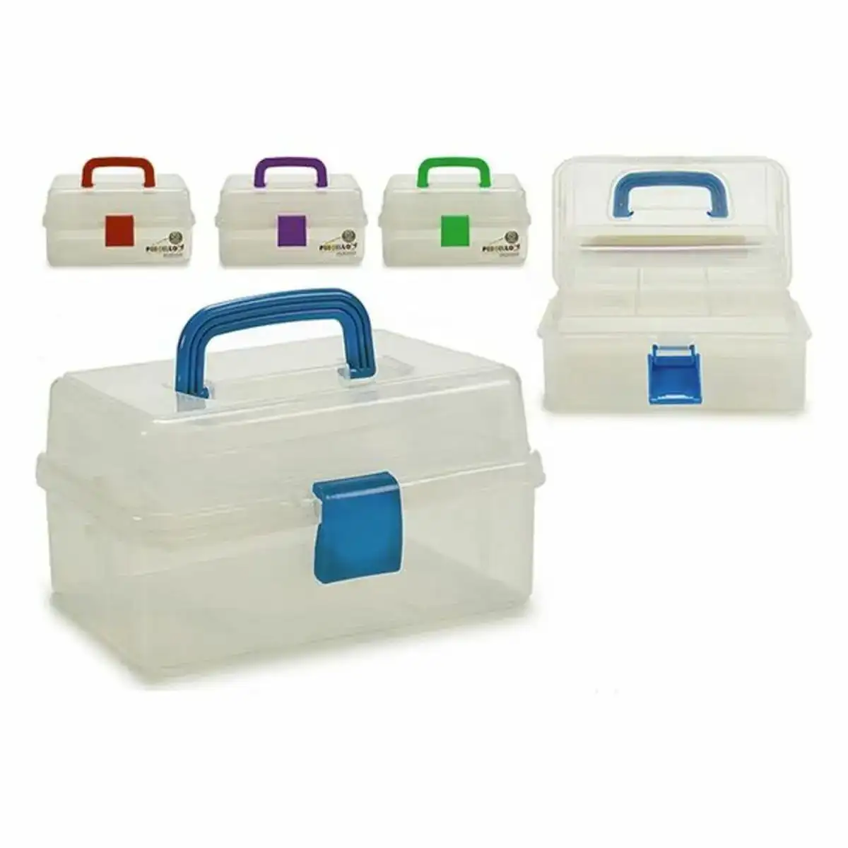 Boi te multi usage 16 x 13 x 27 cm plastique transparent_7315. DIAYTAR COTE D'IVOIRE - Votre Destination Shopping Exquise. Explorez notre boutique en ligne et découvrez des trésors qui ajoutent une touche de sophistication à votre style et à votre espace.