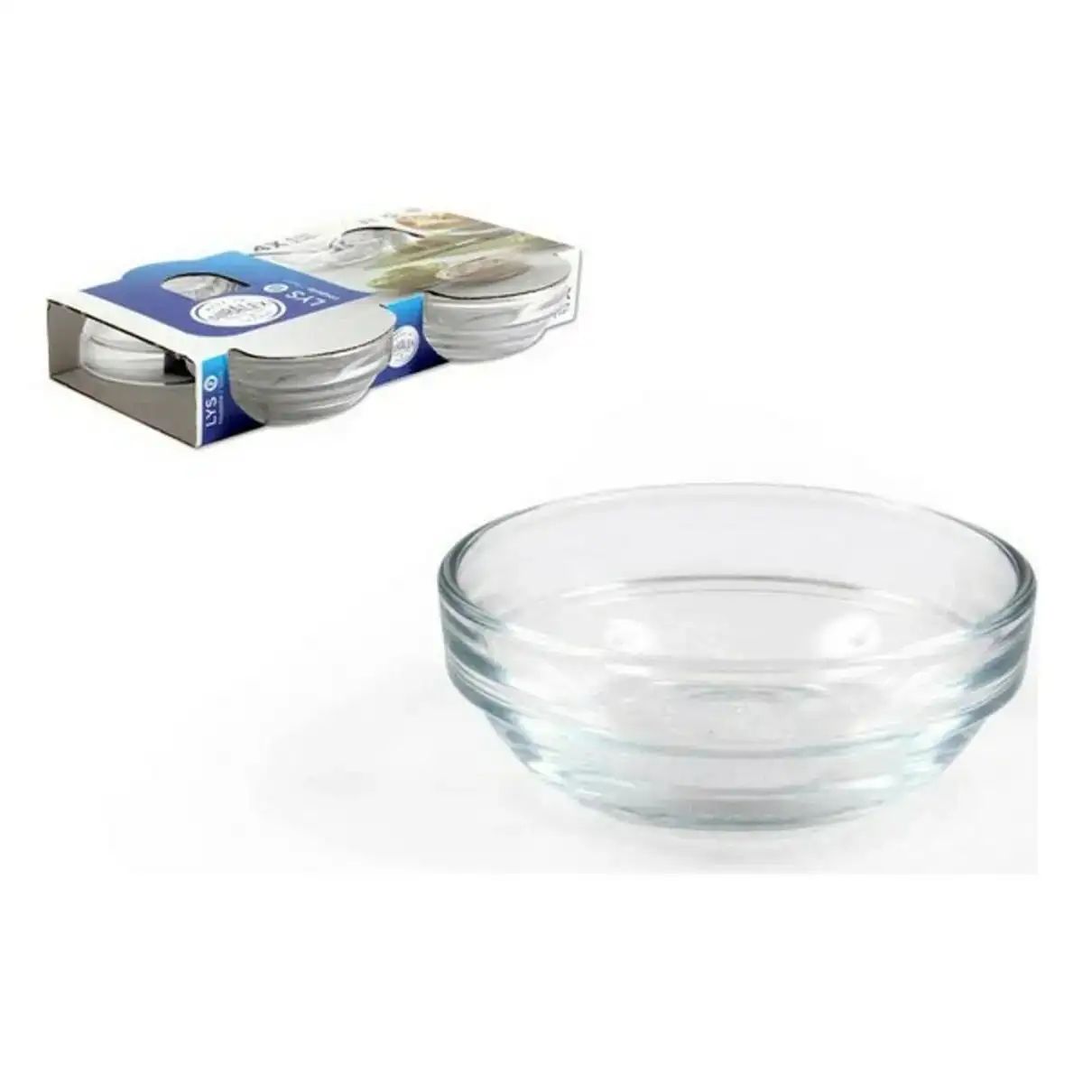 Bol duralex empilable circulaire 4 uds 36 ml_4821. DIAYTAR COTE D'IVOIRE - Votre Boutique en Ligne, Votre Histoire. Explorez notre sélection et découvrez des produits qui reflètent votre parcours et vos aspirations, un achat à la fois.