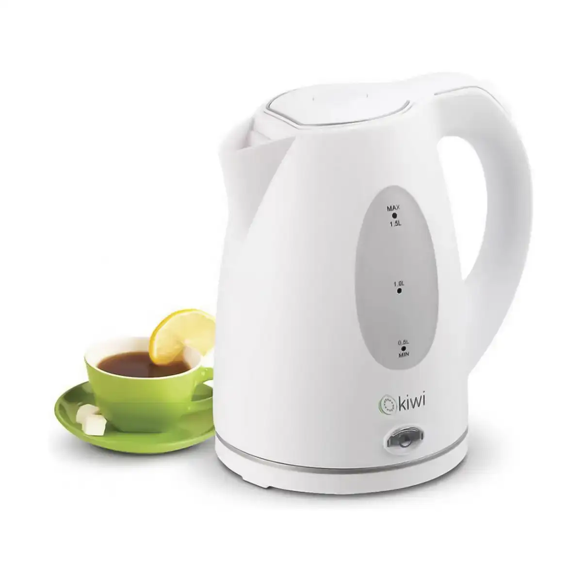 Bouilloire kiwi 1 5 l_3885. DIAYTAR COTE D'IVOIRE - Où le Shopping Devient une Aventure Culturelle. Plongez dans notre univers de produits qui célèbrent l'héritage et l'artisanat du Côte d'Ivoire.