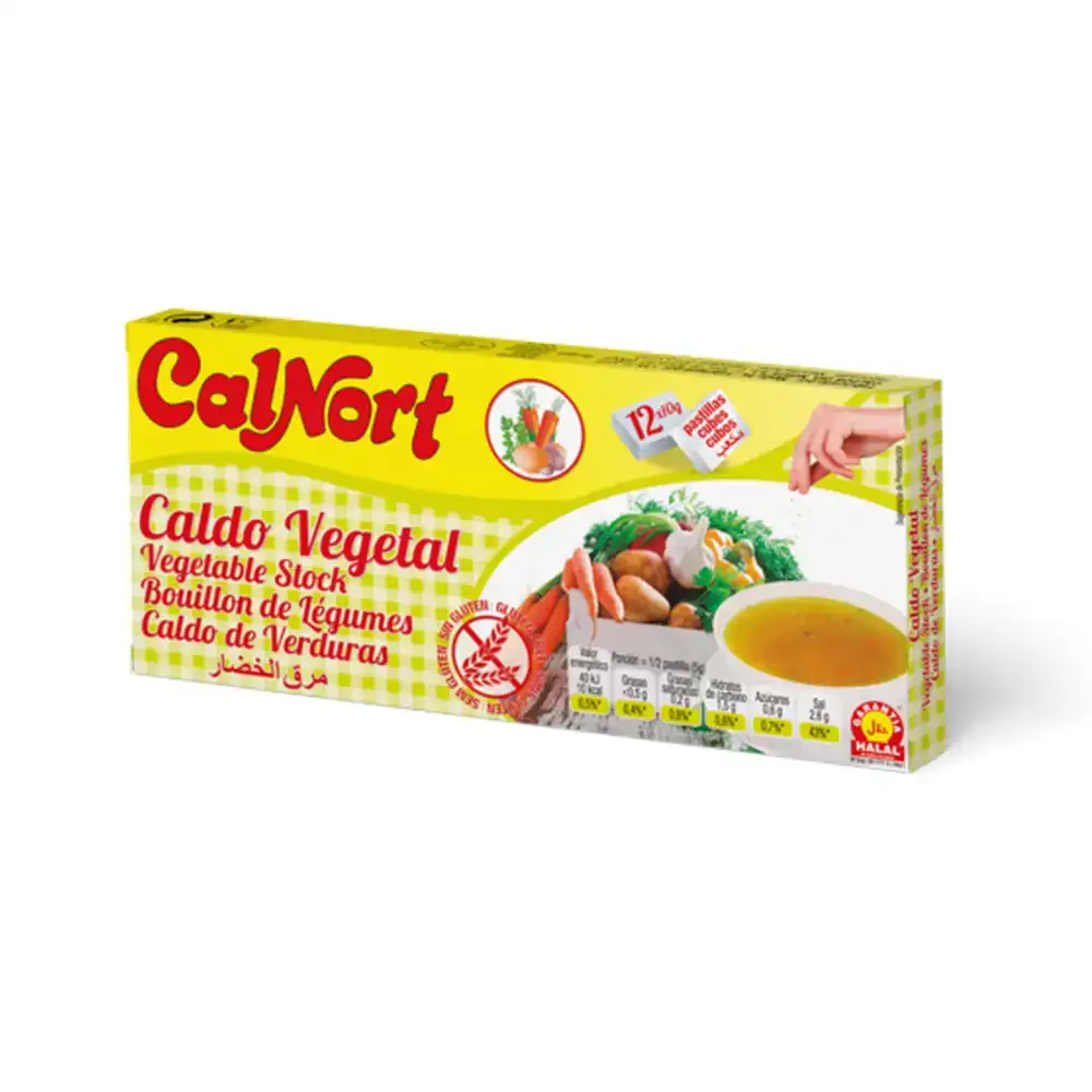 Bouillon de le gumes calnort 12 uds_2289. DIAYTAR COTE D'IVOIRE - L'Art de Choisir, l'Art de Vivre. Explorez notre univers de produits soigneusement sélectionnés pour vous offrir une expérience shopping riche et gratifiante.