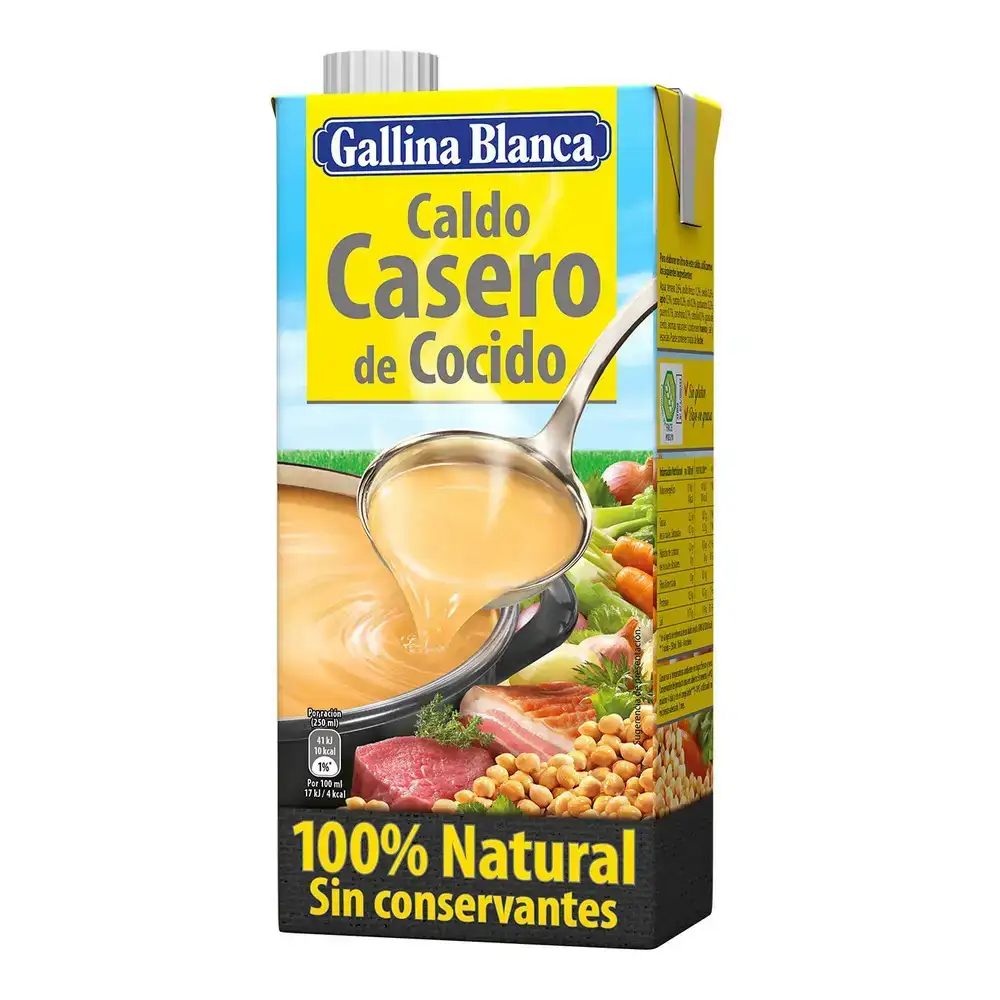 Bouillon gallina blanca cocido maison 1 l_5316. DIAYTAR COTE D'IVOIRE - L'Artisanat à Portée de Clic. Découvrez notre boutique en ligne pour trouver des produits uniques qui célèbrent la créativité et l'artisanat sénégalais.