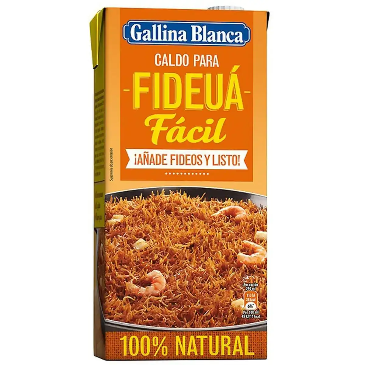 Bouillon gallina blanca fideua 1 l poisson_7449. Bienvenue sur DIAYTAR COTE D'IVOIRE - Où l'Authenticité Rencontre le Confort. Plongez dans notre univers de produits qui allient tradition et commodité pour répondre à vos besoins.
