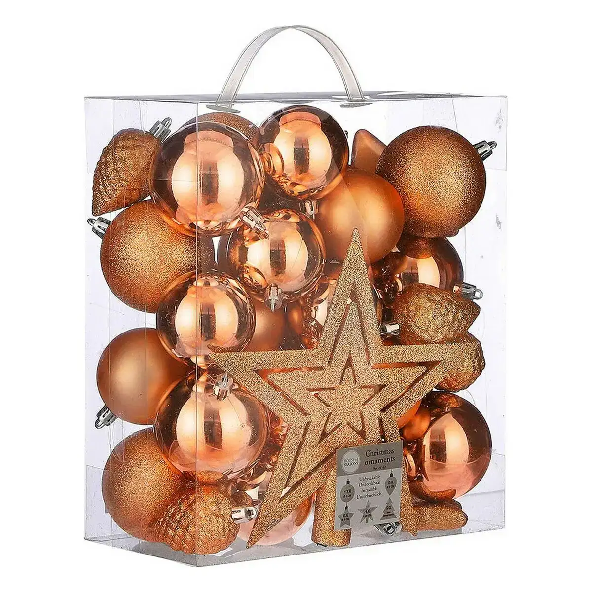 Boules de noe l orange 40 pie ces_7052. DIAYTAR COTE D'IVOIRE - Votre Plateforme Shopping Engagée. Explorez notre catalogue et choisissez des produits qui reflètent notre dévouement envers la qualité et la satisfaction du client.