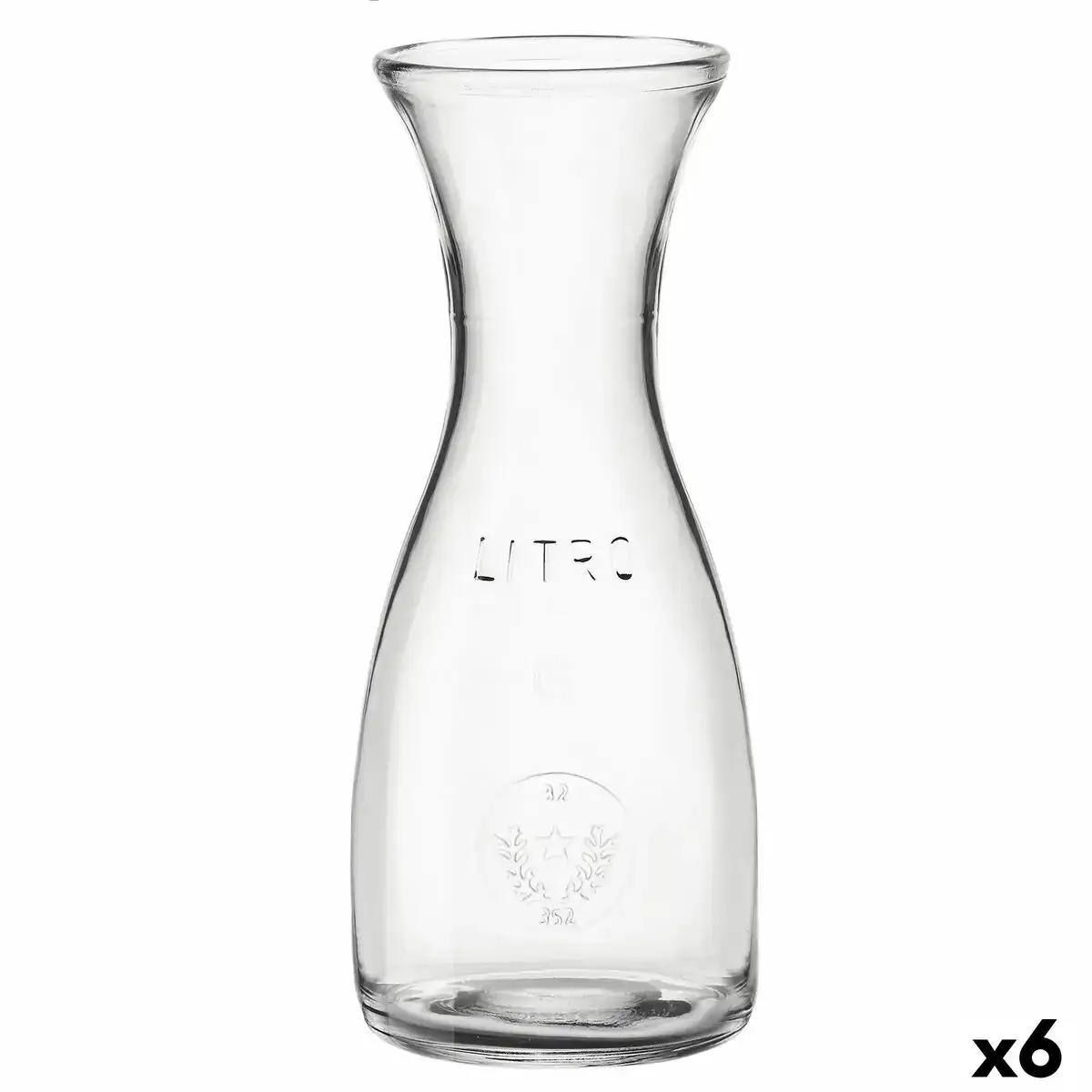 Bouteille bormioli rocco misura verre transparent 1 l 6 unite s_9375. DIAYTAR COTE D'IVOIRE - Là où Chaque Produit a son Histoire. Découvrez notre gamme de produits, chacun portant en lui le récit de l'artisanat et de la passion, pour vous offrir une expérience de shopping authentique.