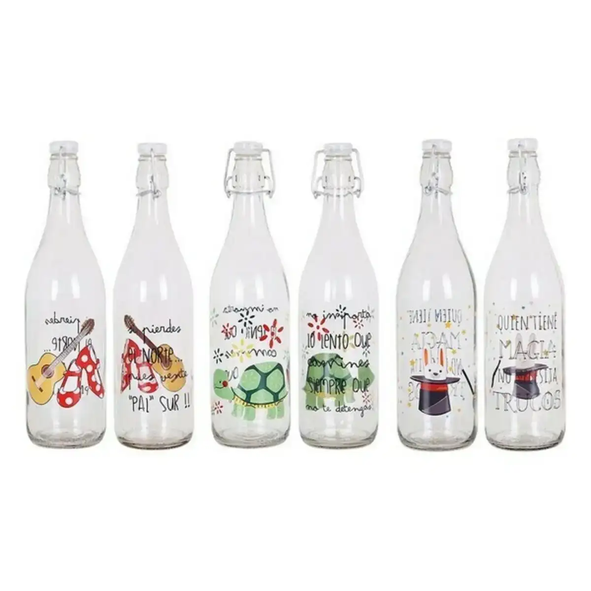 Bouteille lella verre 1l_4805. DIAYTAR COTE D'IVOIRE - L'Art de Choisir, l'Art de Vivre. Explorez notre univers de produits soigneusement sélectionnés pour vous offrir une expérience shopping riche et gratifiante.