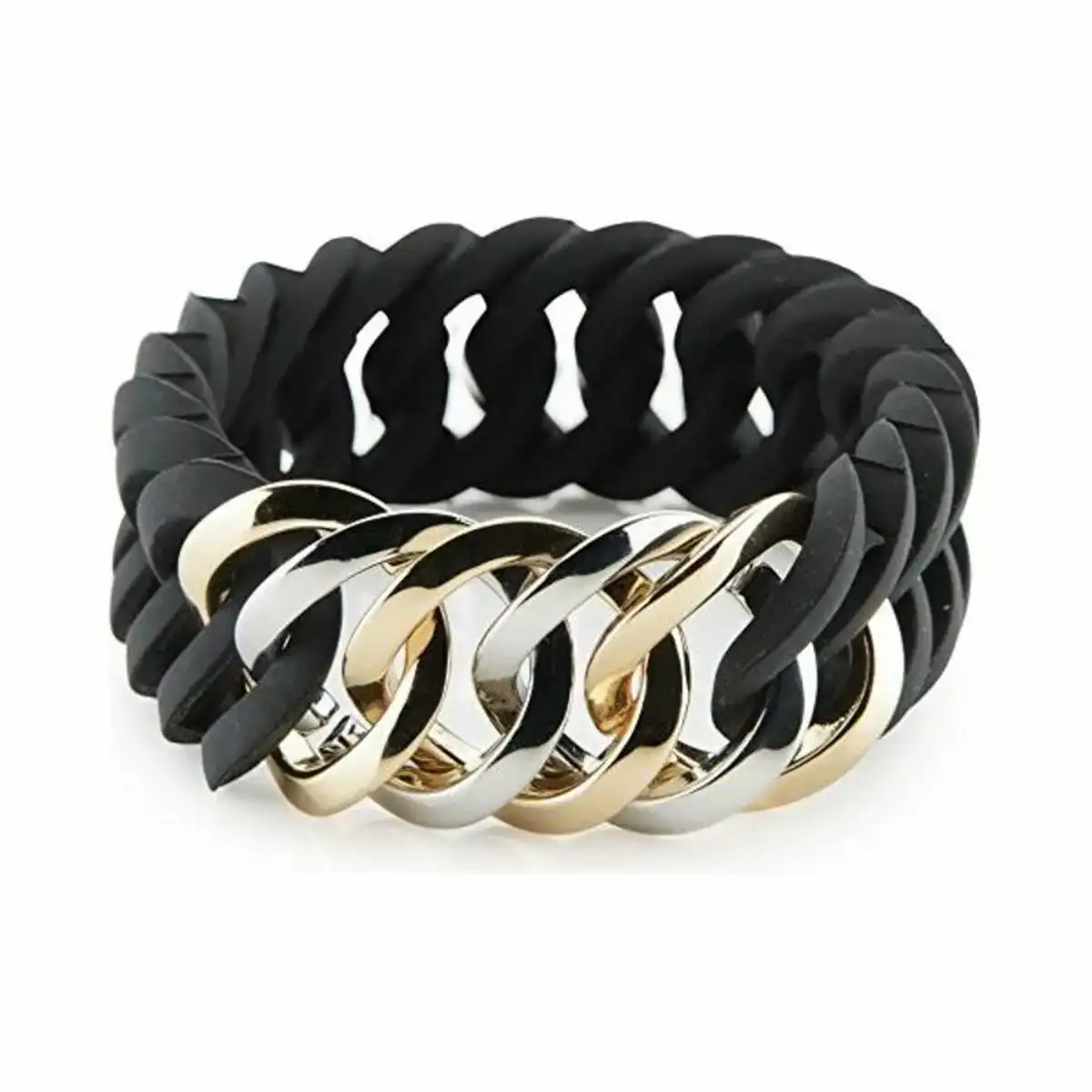 Bracelet therubz 100177 noir gris silicone acier inoxydable acier silicone_6901. DIAYTAR COTE D'IVOIRE - L'Art du Shopping Distinctif. Naviguez à travers notre gamme soigneusement sélectionnée et choisissez des produits qui définissent votre mode de vie.