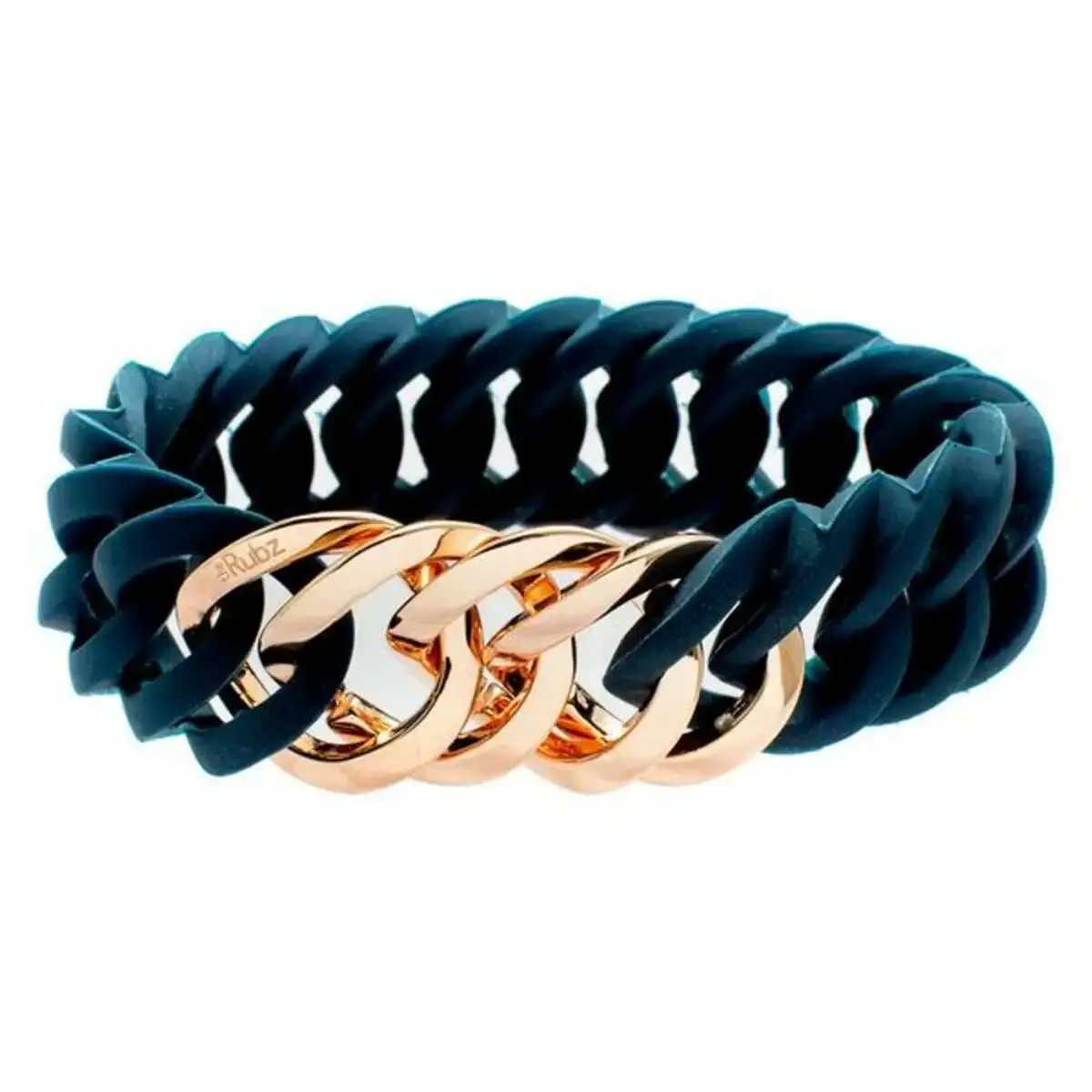 Bracelet therubz 100187 bleu rose silicone acier inoxydable acier silicone_1968. DIAYTAR COTE D'IVOIRE - Où le Shopping Devient une Aventure Culturelle. Plongez dans notre univers de produits qui célèbrent l'héritage et l'artisanat du Côte d'Ivoire.