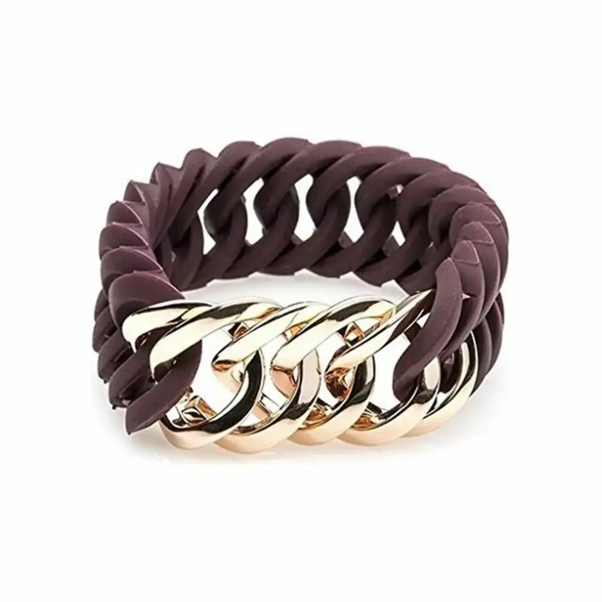 Bracelet therubz 100467 silicone rouge acier inoxydable dore acier silicone_3839. DIAYTAR COTE D'IVOIRE - Votre Passage vers l'Élégance Abordable. Explorez notre collection où chaque produit est choisi pour sa qualité et son accessibilité, incarnant ainsi l'essence du Côte d'Ivoire.