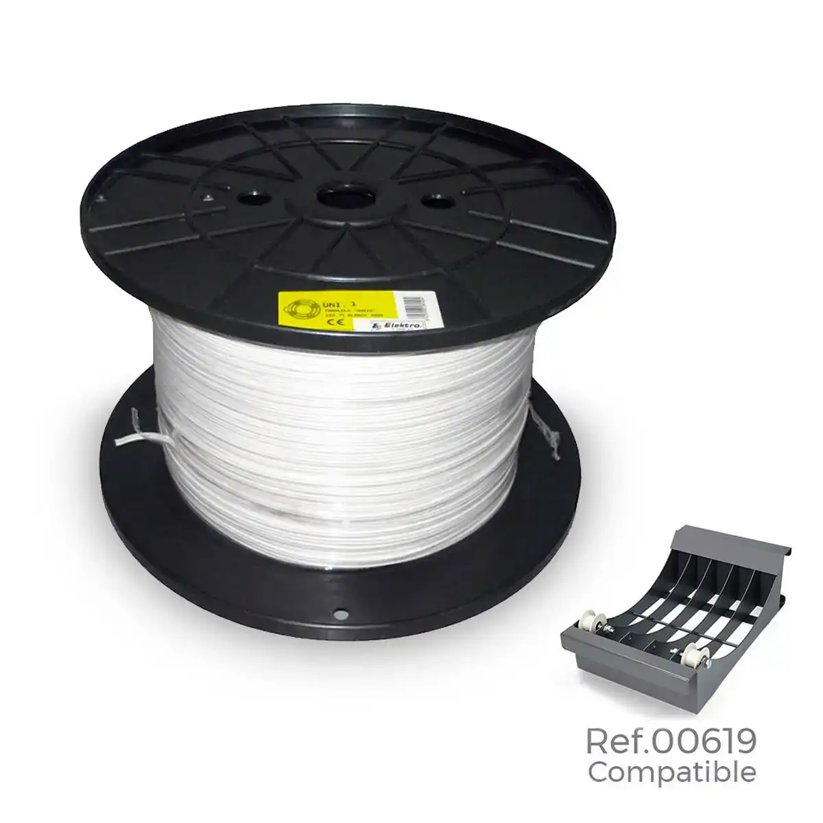 Ca ble d interface paralle le sediles 28999 2 x 1 5 mm blanc 500 m_3582. DIAYTAR COTE D'IVOIRE - L'Art de Vivre en Couleurs. Découvrez notre boutique en ligne et trouvez des produits qui ajoutent une palette vibrante à votre quotidien.