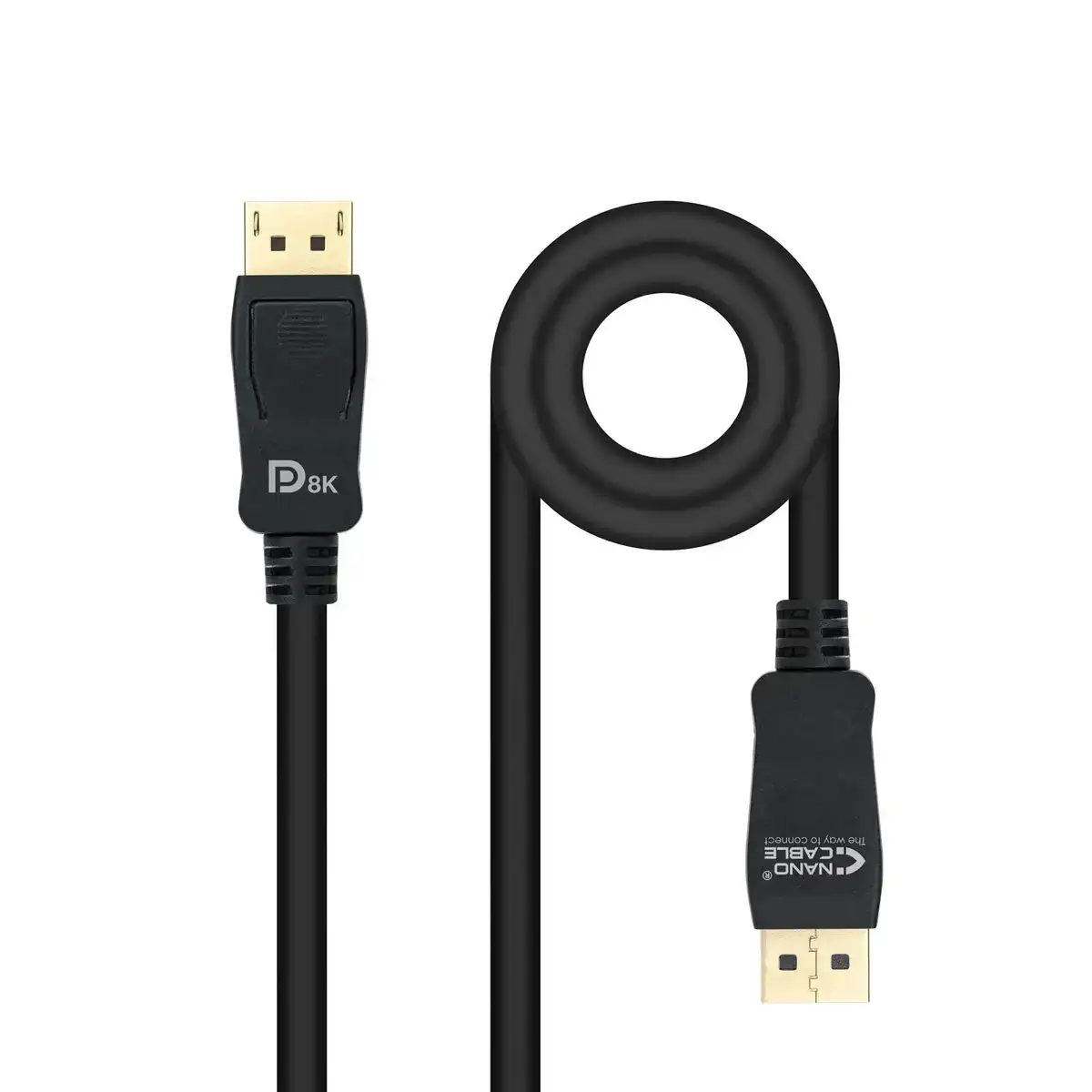 Ca ble displayport nanocable hdr 8k ultra hd noir_2389. DIAYTAR COTE D'IVOIRE - Où Choisir est une Découverte. Parcourez notre catalogue et trouvez des articles qui éveillent votre curiosité et enrichissent votre expérience shopping.