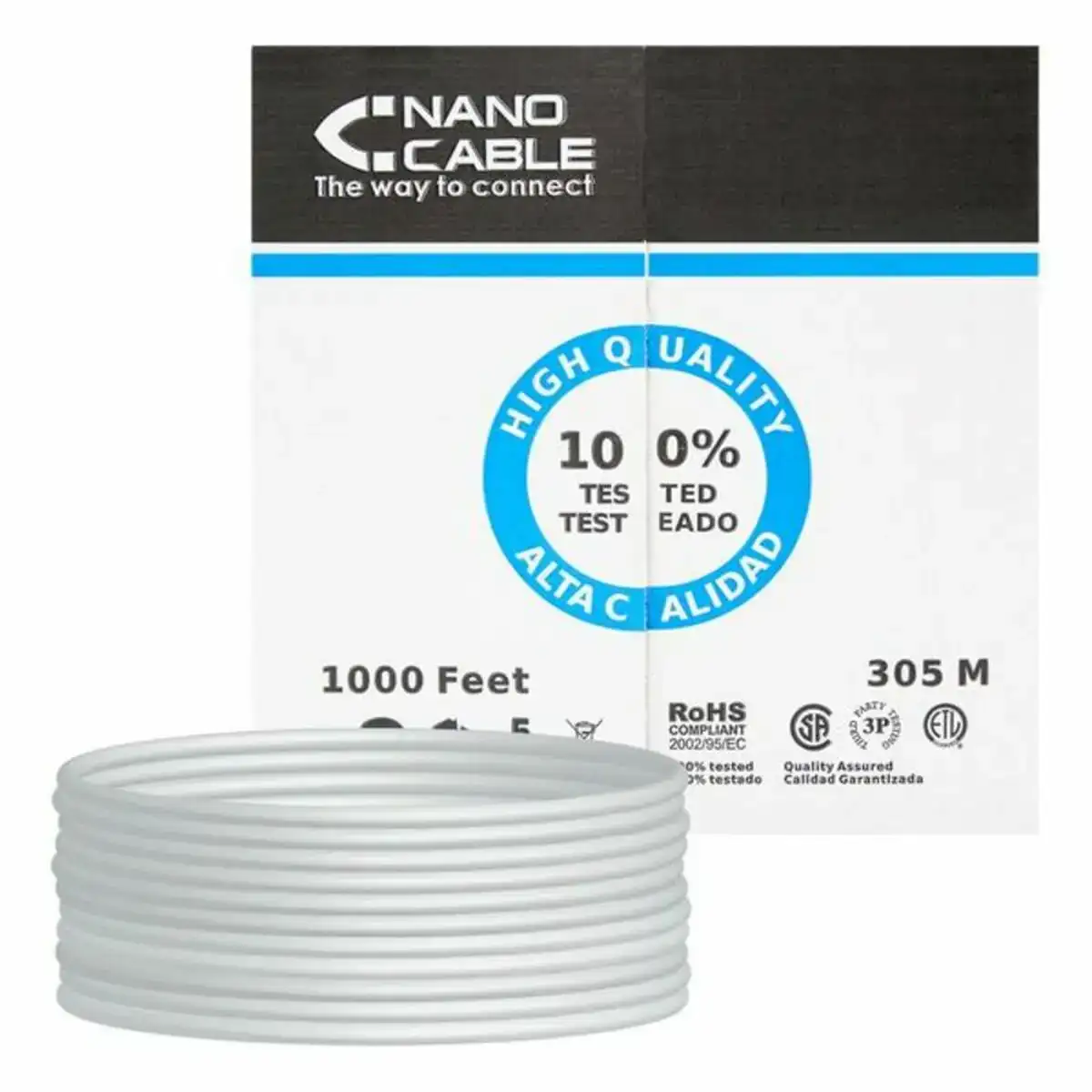 Ca ble lan ethernet nanocable 10 20 0304 flex_3659. Bienvenue chez DIAYTAR COTE D'IVOIRE - Où Choisir Rime avec Découvrir. Plongez dans notre catalogue et trouvez des produits qui révèlent la diversité et la richesse culturelle du Côte d'Ivoire.