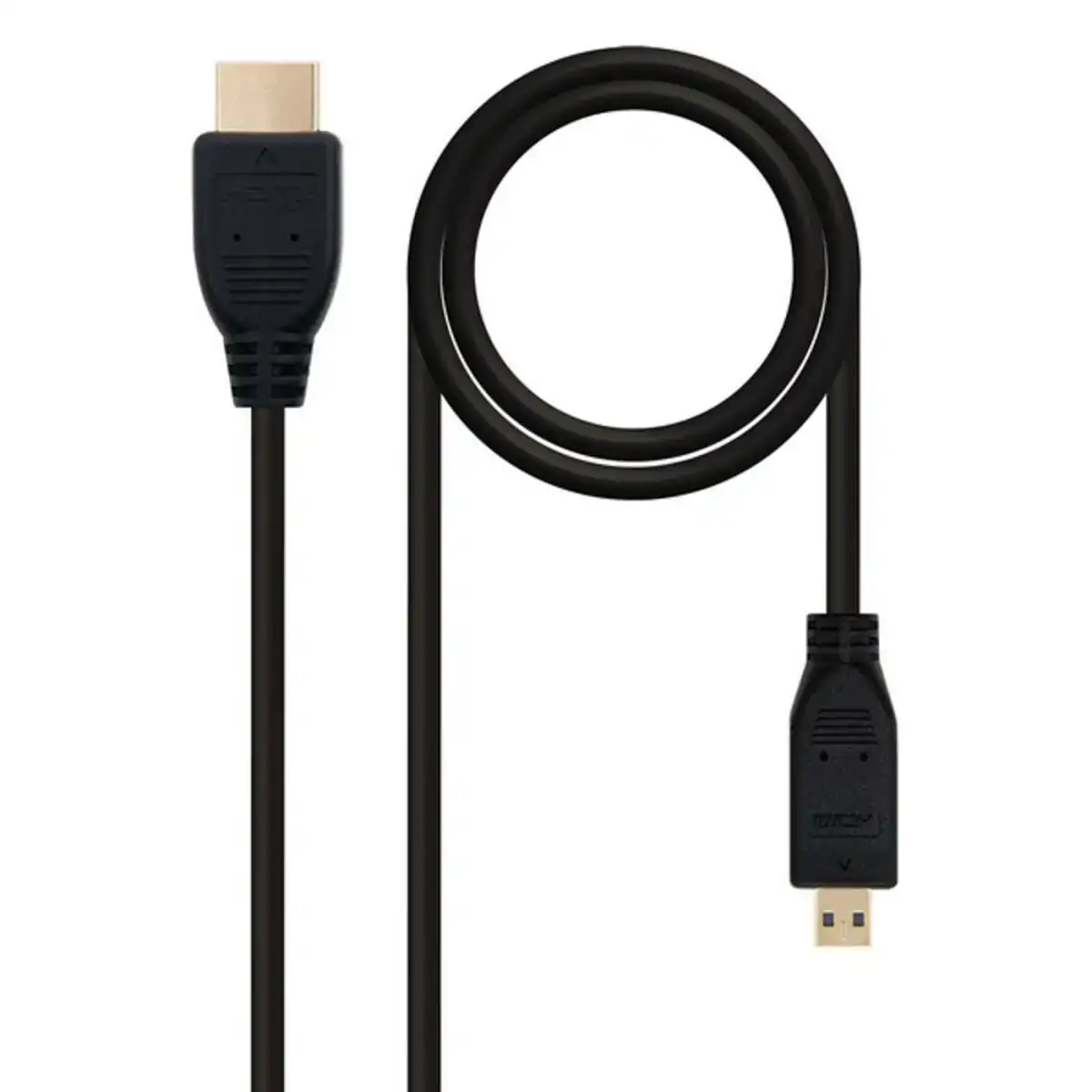 Ca ble micro hdmi nanocable 10 15 3502 1 8 m noir_3563. DIAYTAR COTE D'IVOIRE - Votre Destination Shopping Éthique. Parcourez notre gamme et choisissez des articles qui respectent l'environnement et les communautés locales.
