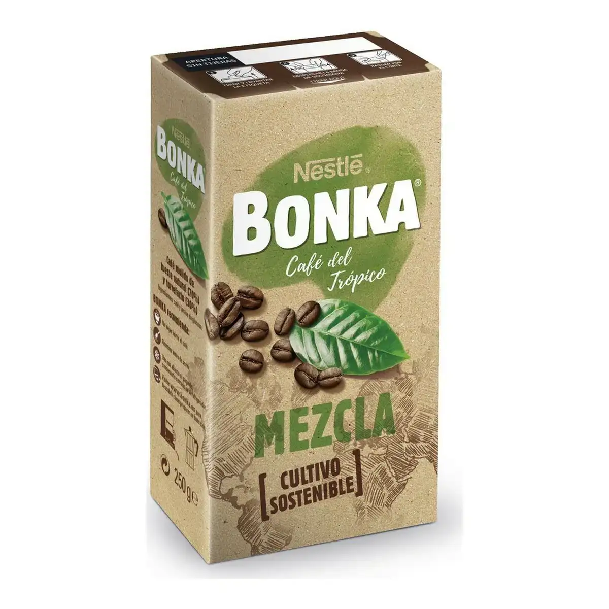 Cafe moulu bonka mezcla 250 g_6165. DIAYTAR COTE D'IVOIRE - Où Choisir Devient une Expression de Soi. Découvrez notre boutique en ligne et trouvez des articles qui révèlent votre personnalité et votre style.