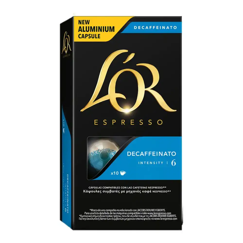 Capsules de cafe l or descaffeinato 6 10 uds_5178. DIAYTAR COTE D'IVOIRE - L'Art du Shopping Éclairé. Naviguez à travers notre plateforme intuitive et découvrez une variété d'articles soigneusement sélectionnés pour répondre à vos besoins et à vos envies.