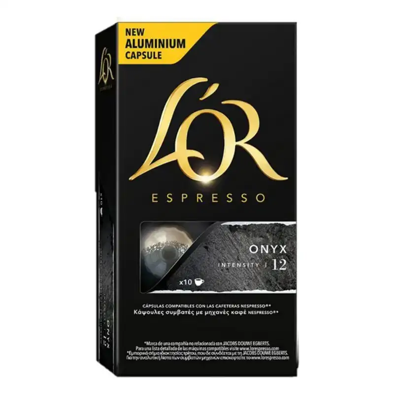 Capsules de cafe l or onyx 12 10 uds_5685. DIAYTAR COTE D'IVOIRE - Où Choisir est un Acte de Création. Naviguez à travers notre plateforme et choisissez des produits qui complètent votre histoire personnelle.