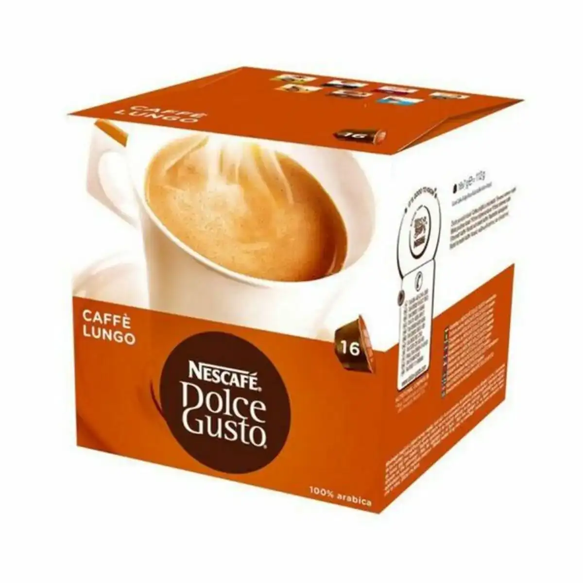 Capsules de cafe nescafe dolce gusto 98423 lungo 16 uds_1315. DIAYTAR COTE D'IVOIRE - Où Chaque Produit a son Histoire à Raconter. Parcourez notre catalogue et découvrez des articles qui portent en eux la passion et l'histoire du Côte d'Ivoire.