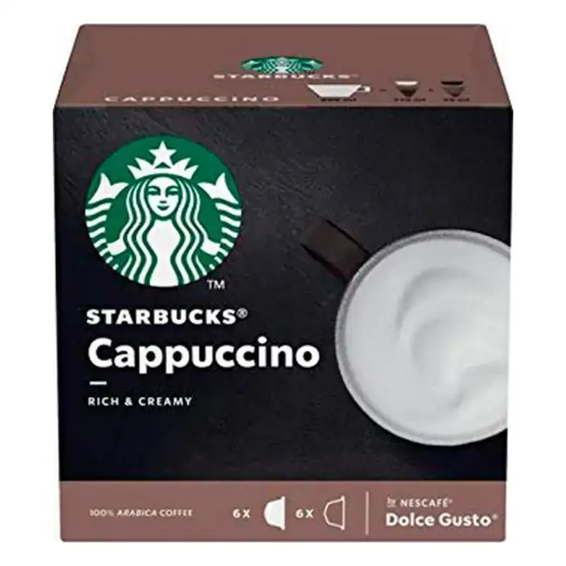Capsules de cafe starbucks cappuccino_4115. Bienvenue chez DIAYTAR COTE D'IVOIRE - Votre Destination Shopping Complète! Découvrez une boutique en ligne généraliste au Côte d'Ivoire offrant une vaste gamme de produits, allant des vêtements aux gadgets électroniques, en passant par l'artisanat local.