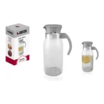Carafe en verre 1 l_6099. DIAYTAR COTE D'IVOIRE - L'Art de Trouver ce que Vous Aimez. Plongez dans notre assortiment varié et choisissez parmi des produits qui reflètent votre style et répondent à vos besoins.