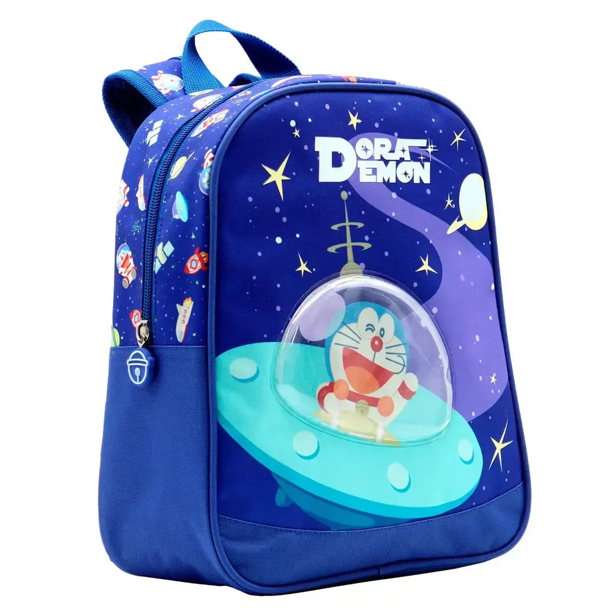 Cartable doraemon bleu 35 x 28 x 11 cm_9656. DIAYTAR COTE D'IVOIRE - Votre Compagnon Shopping, Votre Style Unique. Explorez notre boutique en ligne pour dénicher des trésors qui expriment qui vous êtes, de la mode à la maison.