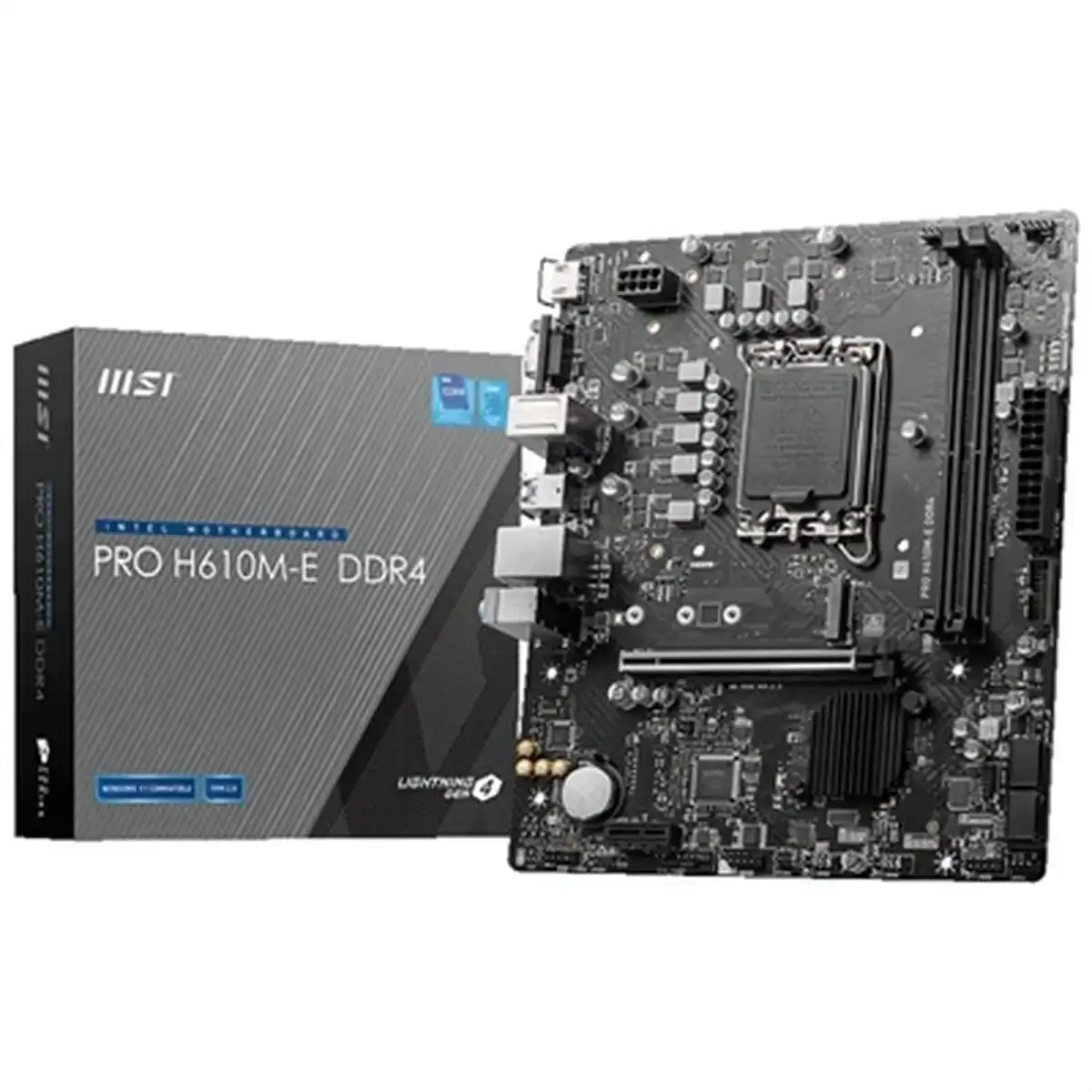 Carte me re msi pro h610m e ddr4 h610 lga 1700 ddr4 matx_7720. DIAYTAR COTE D'IVOIRE - Où Choisir est un Plaisir Responsable. Explorez notre boutique en ligne et adoptez des produits qui reflètent notre engagement envers la durabilité.