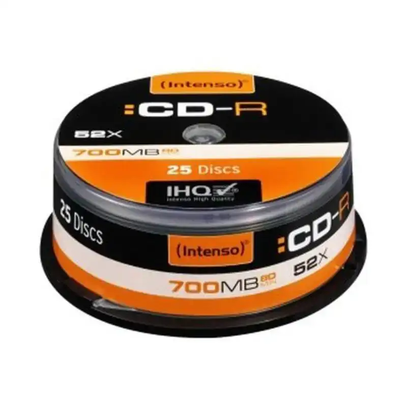Cd r intenso 1001124 52x 700 mo 25 uds_3472. DIAYTAR COTE D'IVOIRE - Où Choisir est un Plaisir Responsable. Parcourez notre catalogue et choisissez des produits qui incarnent notre engagement envers des pratiques durables et éthiques.