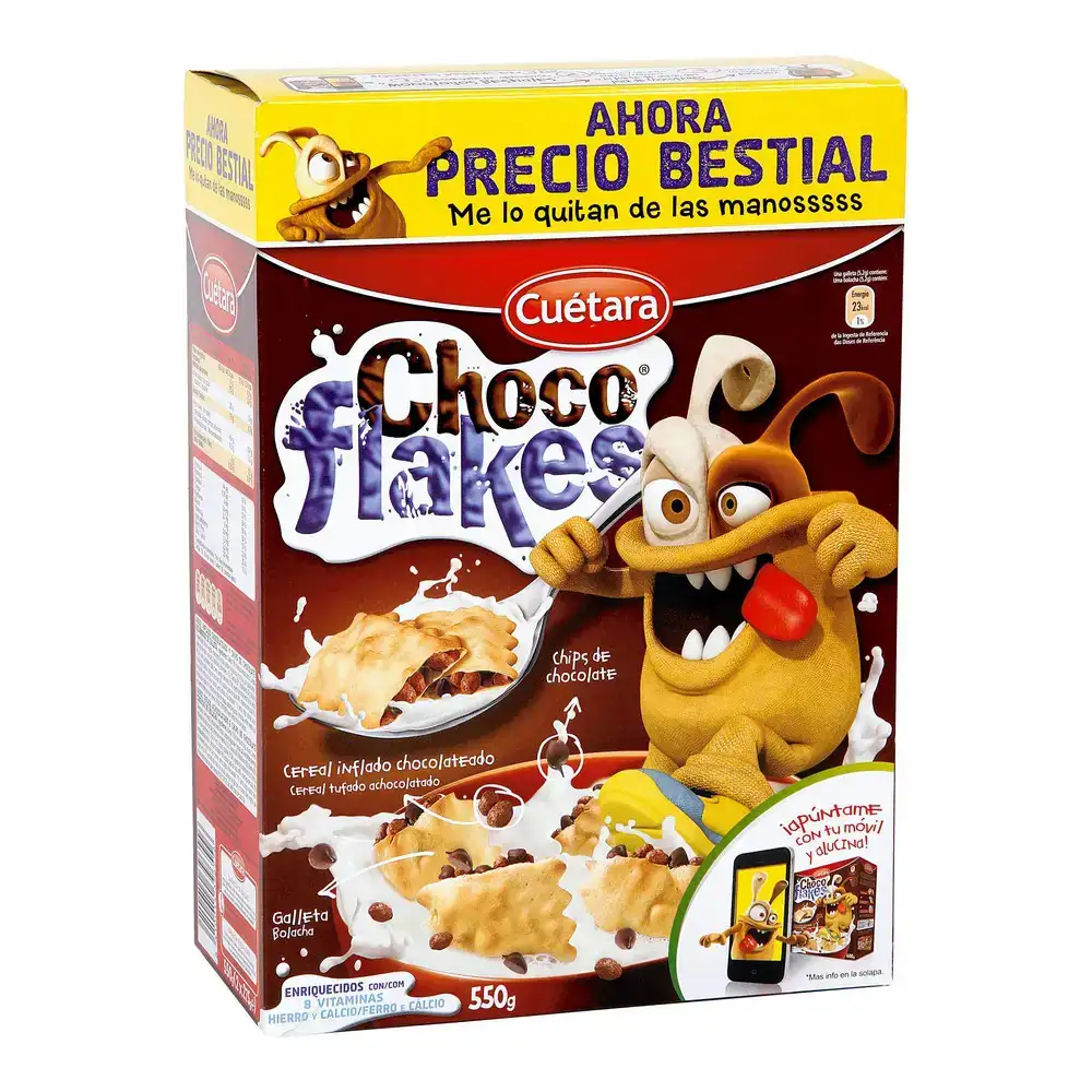 Ce re ales cuetara choco flakes 520 g_4760. Bienvenue sur DIAYTAR COTE D'IVOIRE - Où Chaque Article a son Histoire. Découvrez notre sélection méticuleuse de produits qui racontent l'authenticité et la beauté du Côte d'Ivoire.