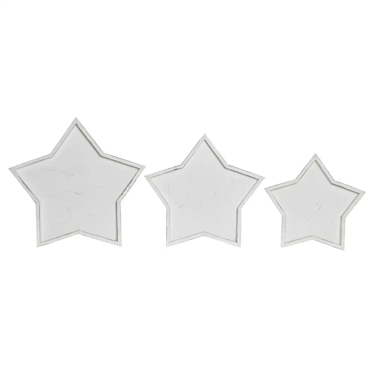 Centre de table dkd home decor 57 x 54 x 3 cm blanc shabby chic striped 3 pie ces_3039. DIAYTAR COTE D'IVOIRE - L'Art du Shopping Distinctif. Naviguez à travers notre gamme soigneusement sélectionnée et choisissez des produits qui définissent votre mode de vie.