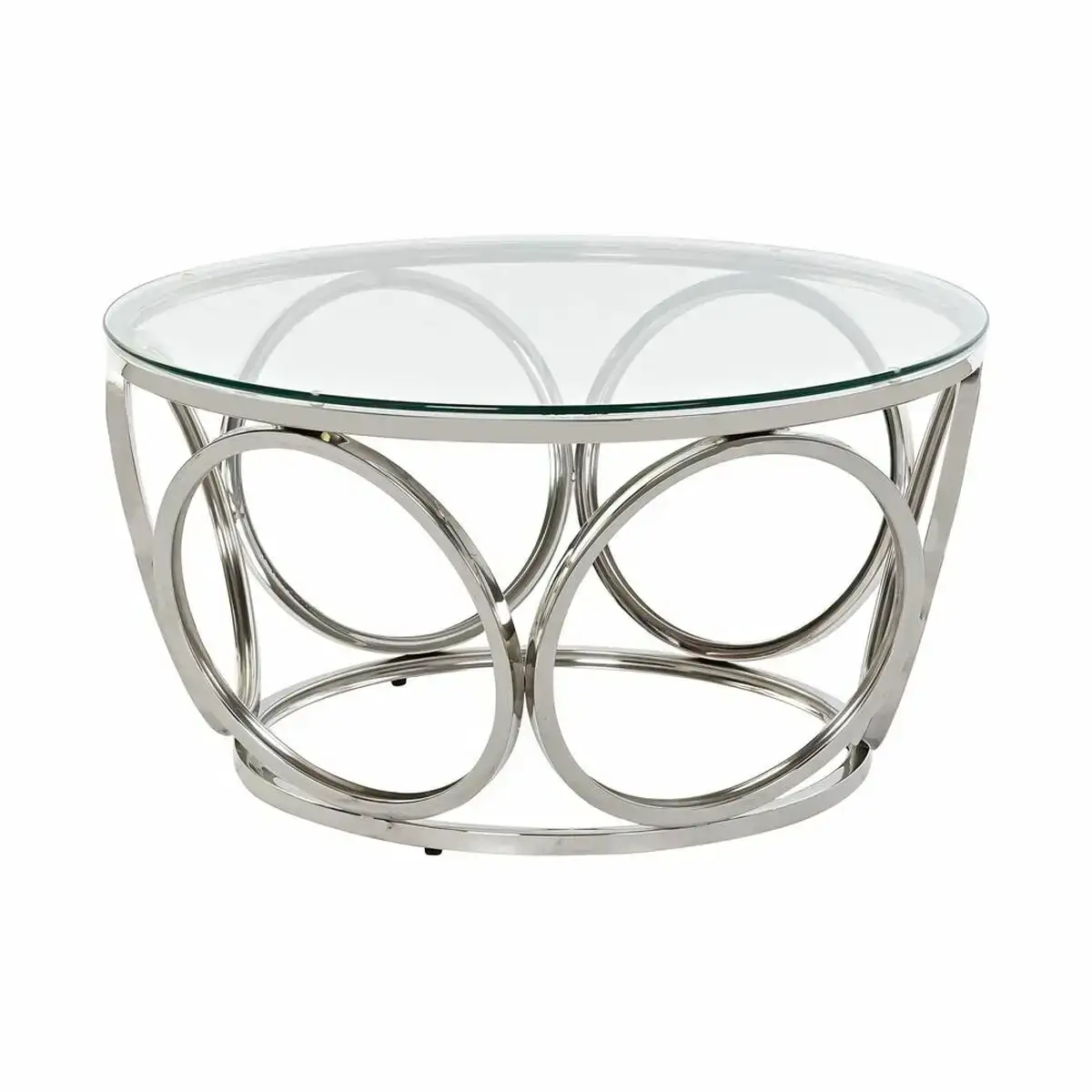 Centre de table dkd home decor 60 x 60 x 43 cm cristal acier inoxydable aluminium_3534. DIAYTAR COTE D'IVOIRE - Votre Escale Shopping incontournable. Explorez notre boutique en ligne et dénichez des trésors qui reflètent la richesse culturelle et la modernité du Côte d'Ivoire.