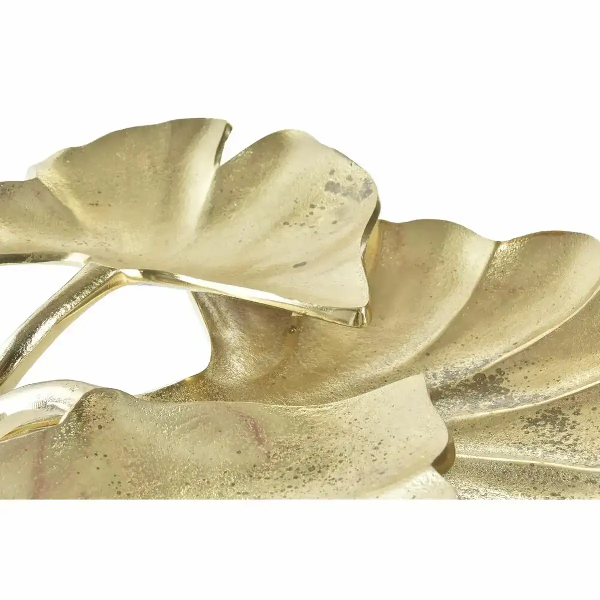 Centre de table dkd home decor aluminium dore feuille d une plante 50 x 39 x 9 cm_3281. DIAYTAR COTE D'IVOIRE - Là où Chaque Produit Évoque une Émotion. Parcourez notre catalogue et choisissez des articles qui vous touchent et qui enrichissent votre expérience.