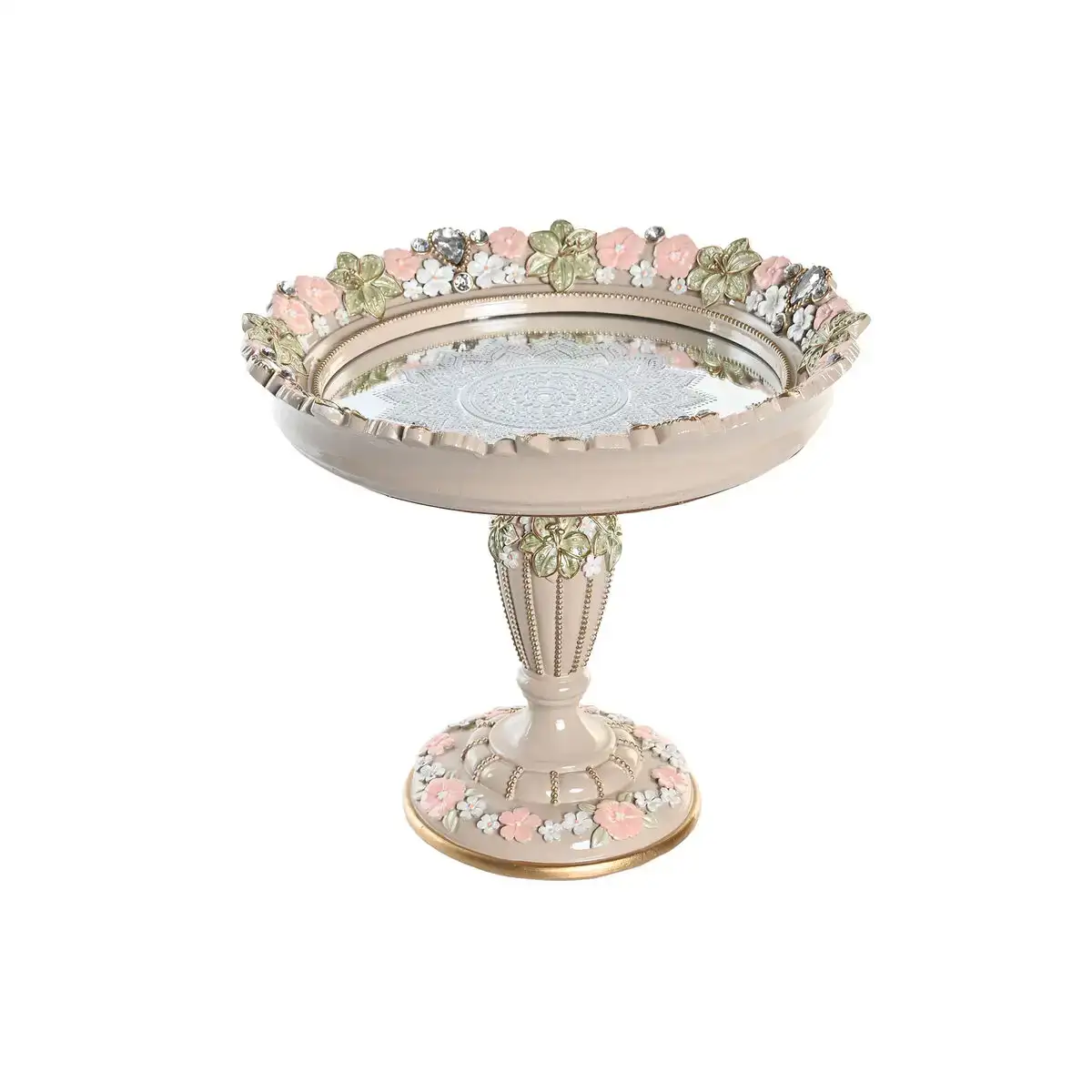 Centre de table dkd home decor miroir re sine multicolore romantique 23 5 x 23 5 x 20 5 cm_5319. DIAYTAR COTE D'IVOIRE - Là où Vos Rêves Prendent Forme. Plongez dans notre catalogue diversifié et trouvez des produits qui enrichiront votre quotidien, du pratique à l'exceptionnel.