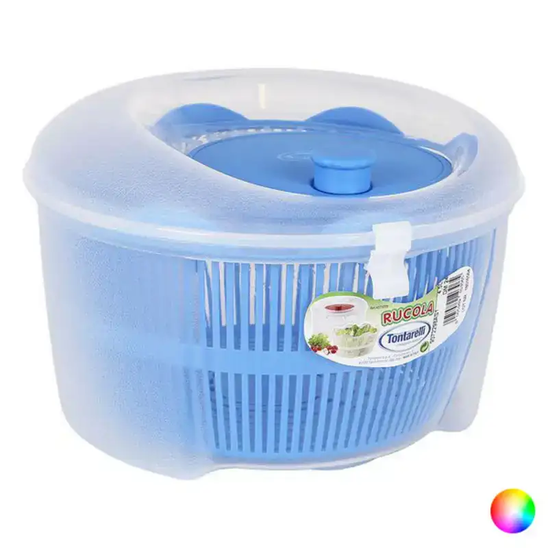 Centrifugeuse a salade tontarelli 4 5 l plastique ø 24 5 x 16 cm_4617. DIAYTAR COTE D'IVOIRE - Où le Shopping Devient une Aventure Culturelle. Plongez dans notre univers de produits qui célèbrent l'héritage et l'artisanat du Côte d'Ivoire.