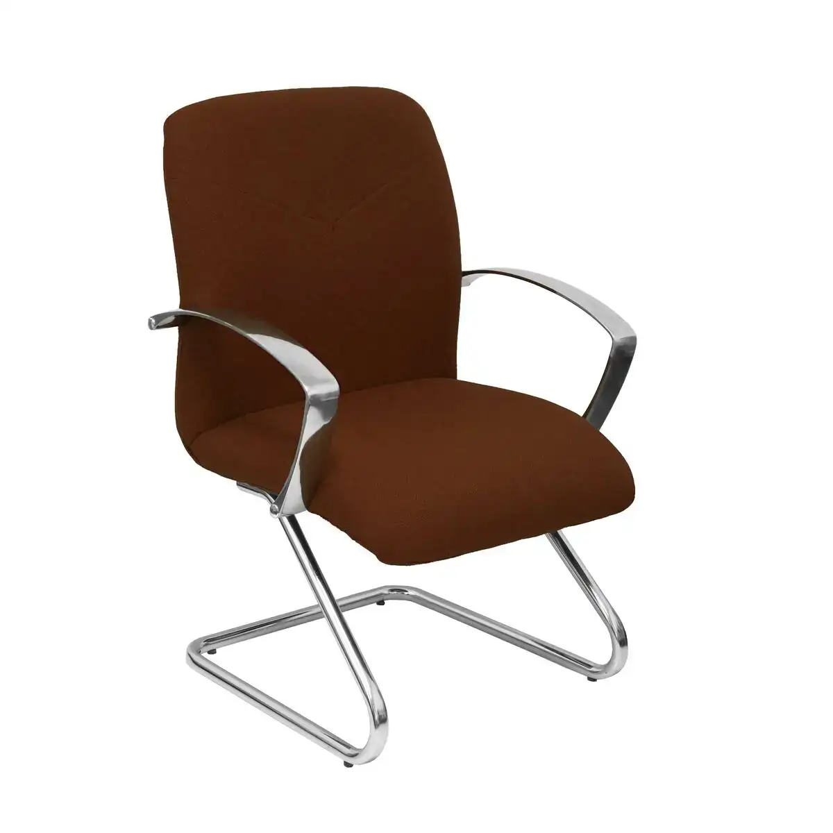 Chaise d'accueil Caudete P&C BALI463 Marron foncé