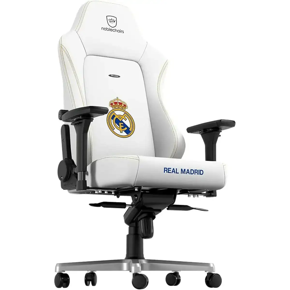 Chaise de jeu noblechairs nbl hro pu rmd real madrid blanc_7732. DIAYTAR COTE D'IVOIRE - L'Art de Vivre le Shopping Authentique. Découvrez notre boutique en ligne et trouvez des produits qui incarnent la passion et le savoir-faire du Côte d'Ivoire.