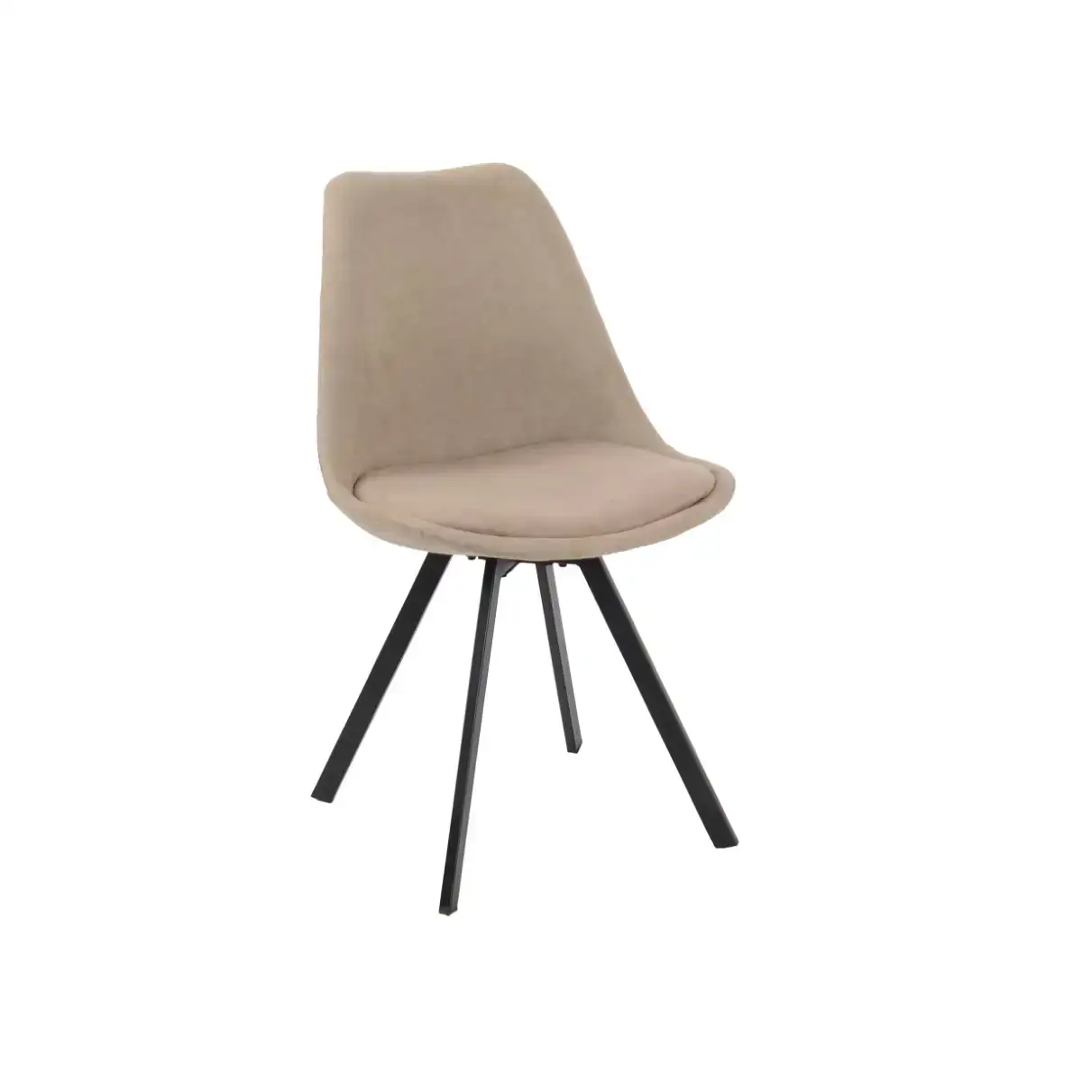 Chaise de salle a manger dkd home decor beige me tal polyester 48 x 58 x 84 cm_2937. DIAYTAR COTE D'IVOIRE - Où Choisir est un Acte de Création. Naviguez à travers notre plateforme et choisissez des produits qui complètent votre histoire personnelle.