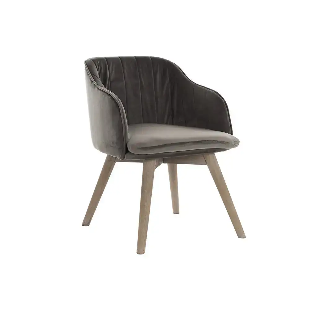 Chaise dkd home decor gris bois d he ve a 52 x 55 x 72 cm_2785. DIAYTAR COTE D'IVOIRE - L'Art de Choisir, l'Art de Vivre. Parcourez notre boutique en ligne et choisissez parmi des produits de qualité qui ajoutent de l'élégance à votre quotidien.