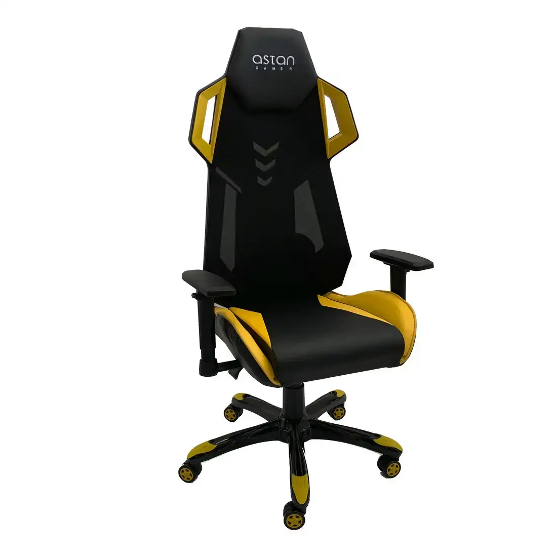 Chaise gaming astan hogar stream team jaune noir_7003. Entrez dans l'Univers de DIAYTAR COTE D'IVOIRE - Où l'Authenticité Renouvelle Votre Quotidien. Explorez notre gamme de produits et trouvez des articles qui reflètent votre essence.