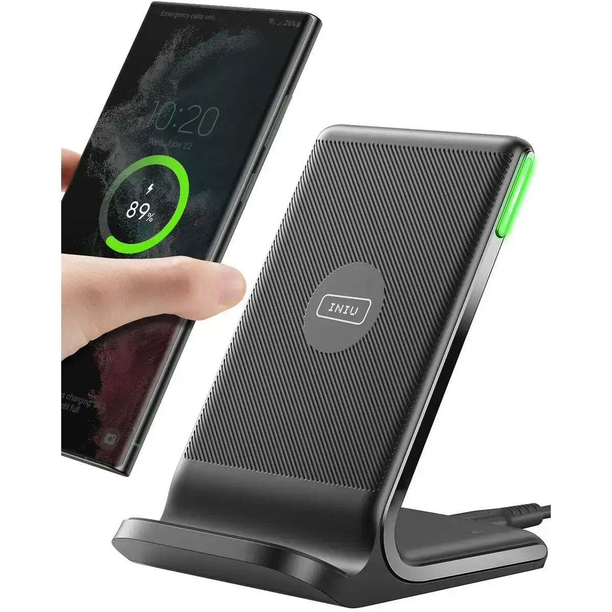 Chargeur sans fil iniu remis a neuf b_5170. Bienvenue sur DIAYTAR COTE D'IVOIRE - Votre Destination Shopping à la Côte d'Ivoireaise. Explorez notre boutique en ligne et découvrez une gamme variée de produits qui capturent l'esprit du Côte d'Ivoire.