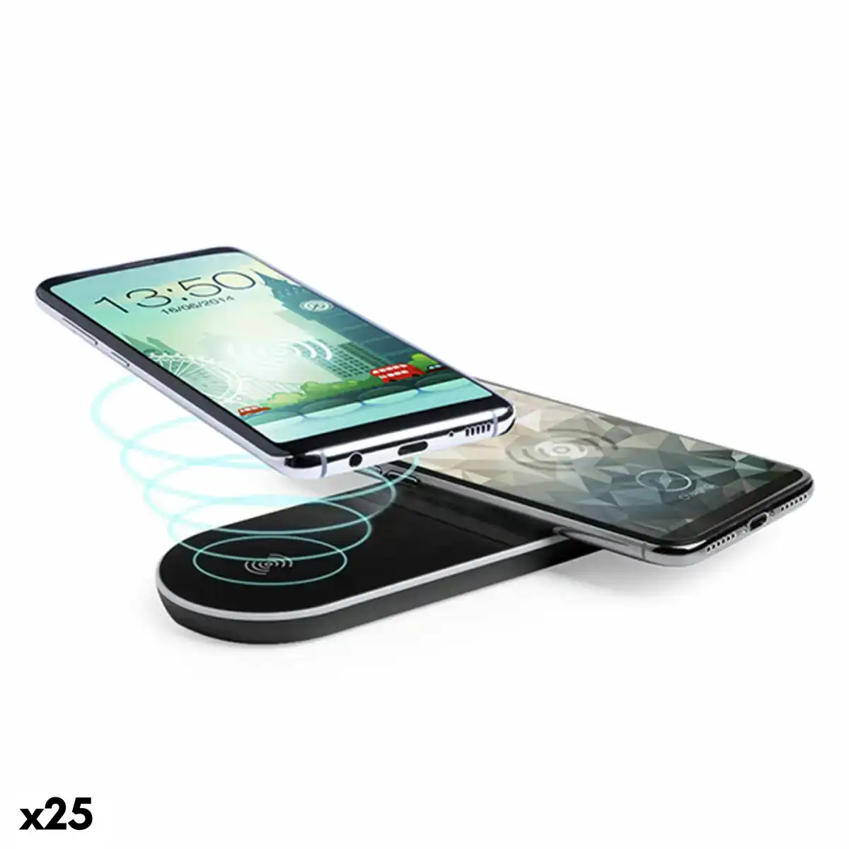 Chargeur sans fil qi pour smartphones 146142 noir 25 unite s_7722. DIAYTAR COTE D'IVOIRE - Votre Passage vers l'Élégance Accessible. Parcourez notre boutique en ligne pour trouver des produits qui vous permettent d'allier style et économies.